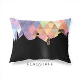 Flagstaff Arizona geometric skyline - Pillow | Lumbar / RebeccaPurple - Geometric Skyline