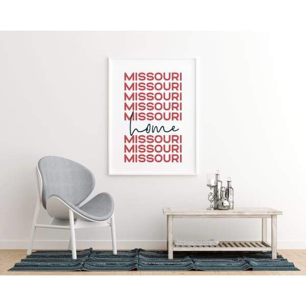 Home is Missouri | home state design - Home State List