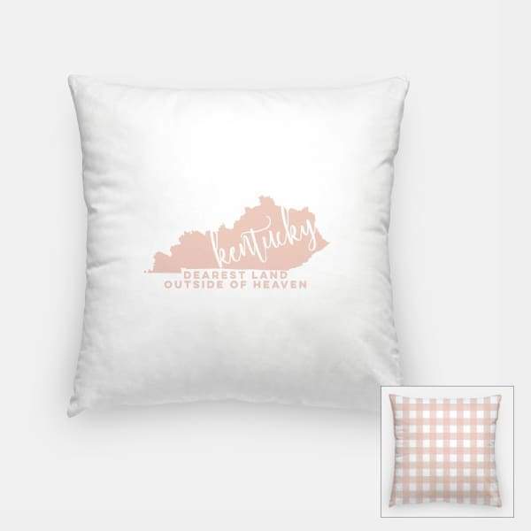 Kentucky State Song - Pillow | Square / MistyRose - State Song