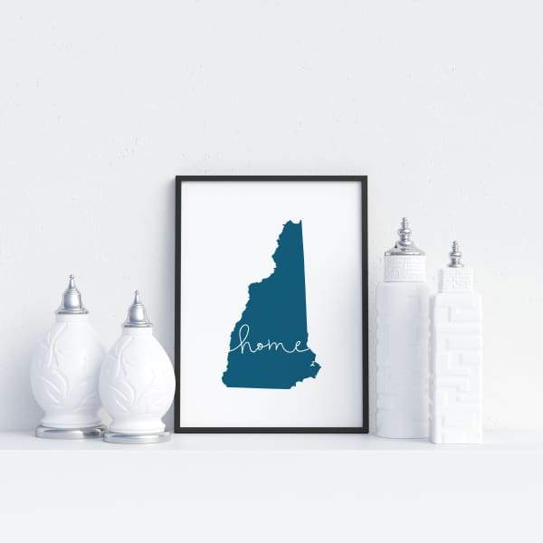 New Hampshire ’home’ state silhouette - Home Silhouette