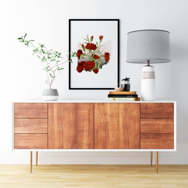 Ohio Red Carnation | State Flower Series - 5x7 Unframed Print - State Flower