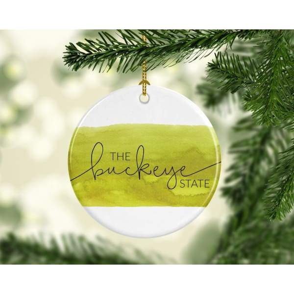 Ohio state nickname | The Buckeye State - Ornament - State Motto