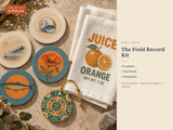 The Field Record Kit — Poppy + Pacific | Paperfinch Worlds