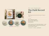 The Field Record Kit — Poppy + Pacific | Paperfinch Worlds
