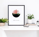 Abilene, Texas | Landmark | Art Print