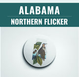 Alabama State Bird | Flora & Fauna Coaster Set