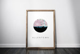 Allentown, Pennsylvania | Landmark | Art Print