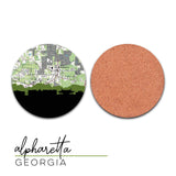 Alpharetta, Georgia | Landmark | Coaster Set