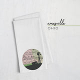 Amesville, Ohio | Landmark | Tea Towel