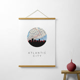 Atlantic City, New Jersey | Landmark | Art Print