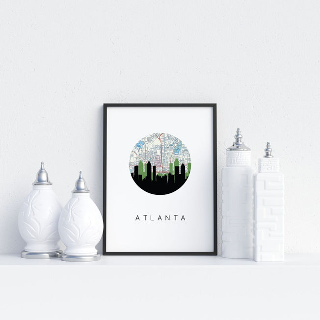 Atlanta, Georgia | Landmark | Art Print