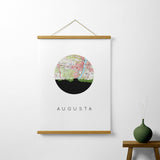 Augusta, Maine | Landmark | Art Print