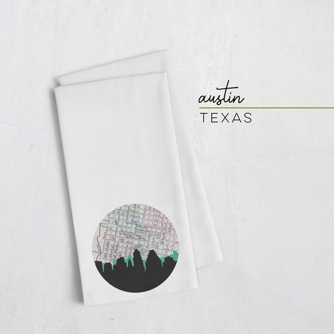 Austin, Texas | Landmark | Tea Towel