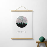 Austin, Texas | Landmark | Art Print