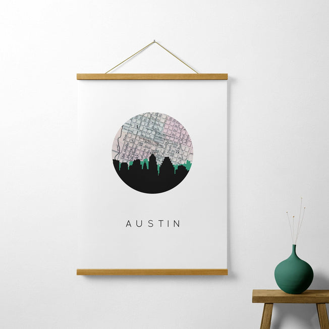 Austin, Texas | Landmark | Art Print