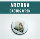 Arizona State Bird | Flora & Fauna Coaster Set