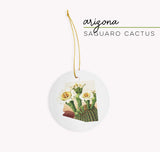 Arizona State Flower | Flora & Fauna Ornament