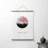 Bangor, Maine | Landmark | Art Print