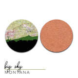 Big Sky, Montana | Landmark | Coaster Set