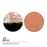 Blair, Nebraska | Landmark | Coaster Set