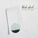 Block Island, Rhode Island | Landmark | Tea Towel