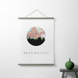 Bossier City, Louisiana | Landmark | Art Print
