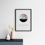 Bradenton, Florida | Landmark | Art Print