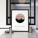 Bridgeport, Connecticut | Landmark | Unframed Art Print