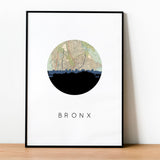 Bronx, New York | Landmark | Art Print