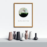 Burlington, Iowa | Landmark | Art Print