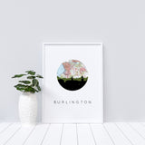 Burlington, Vermont | Landmark | Art Print