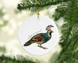 California State Bird | Flora & Fauna Ornament