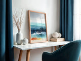 Low Tide — Art Print | Poppy + Pacific | California