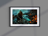The Tide Reader - Art Print | Poppy + Pacific | California
