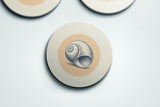 Moon Snail – Coaster | Poppy + Pacific | California