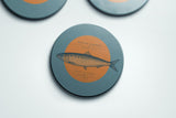 Pacific Sardine – Coaster | Poppy + Pacific | California