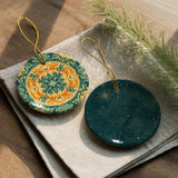 The Midnight Chart — Ceramic Ornament | Poppy + Pacific | California