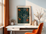 Lunar Tide Chart — Art Print | Poppy + Pacific | California