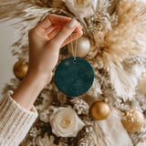The Midnight Chart — Ceramic Ornament | Poppy + Pacific | California