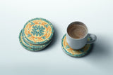The Marigold Medallion – Coaster | Poppy + Pacific | California