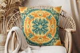 The Marigold Medallion – Pillow | Poppy + Pacific | California