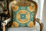 The Marigold Medallion – Pillow | Poppy + Pacific | California