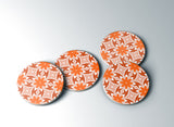The Poppy Medallion – Coaster | Poppy + Pacific | California