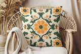 The Poppy Tile – Pillow | Poppy + Pacific | California