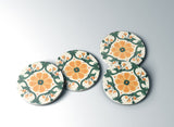 The Poppy Tile – Coaster | Poppy + Pacific | California