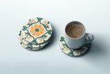 The Poppy Tile – Coaster | Poppy + Pacific | California