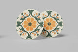 The Poppy Tile – Coaster | Poppy + Pacific | California