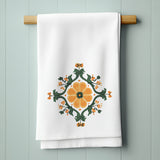 The Poppy Tile - Tea Towel | Poppy + Pacific | California