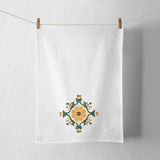 The Poppy Tile - Tea Towel | Poppy + Pacific | California