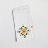 The Poppy Tile - Tea Towel | Poppy + Pacific | California
